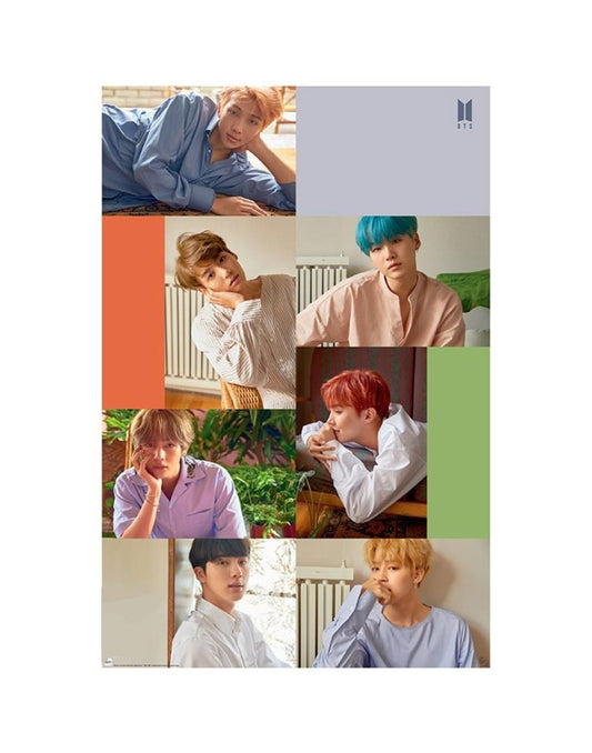 BTS GROUP COLLAGE 61 X 91.5CM MAXI POSTER
