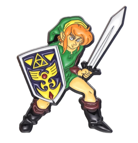 Zelda, Link enamel pin