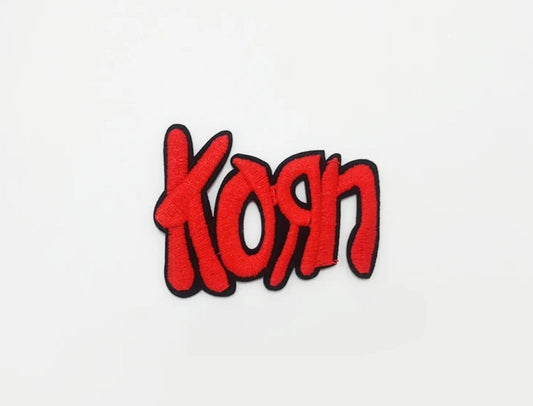 Korn, music iron on patch