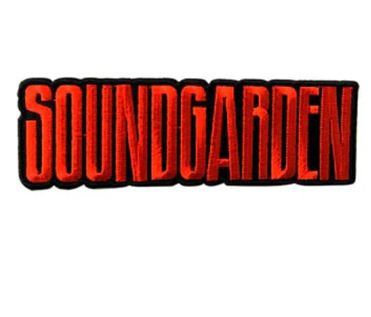 Soundgarden, music iron on patch