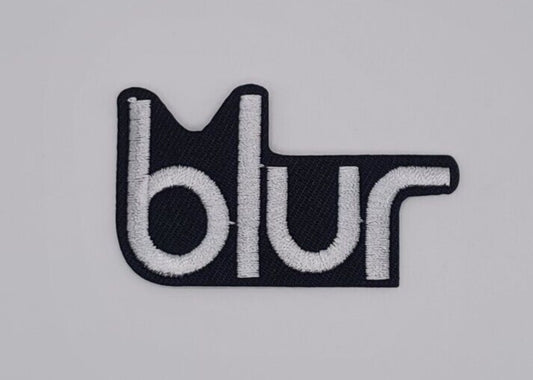 Blur, music iron on patch