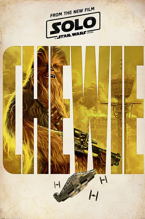STAR WARS STORY SOLO CHEWIE TEASER 91.5X 61CM MAXI POSTER