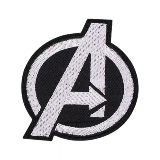 Avengers logo, Iron on patch